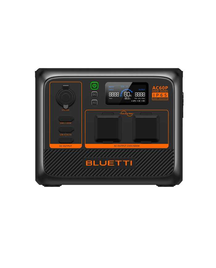 Estación de energía Bluetti AC60P|emovethings Estación de energía Bluetti AC60P|emovethings