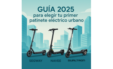 Cómo elegir tu primer patinete eléctrico urbano: guía 2025